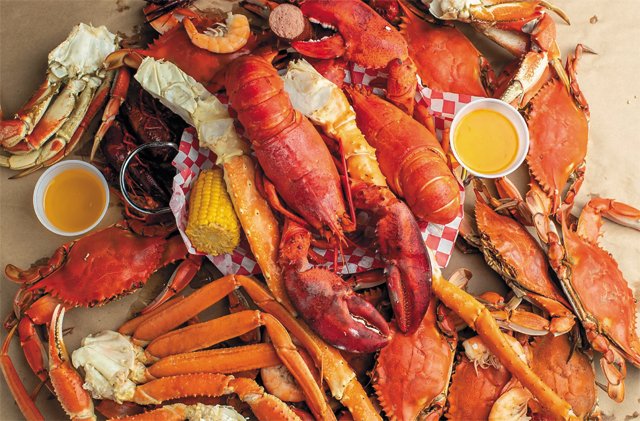 Soul Nation crab, shrimp, md lobster feast seafood packages.